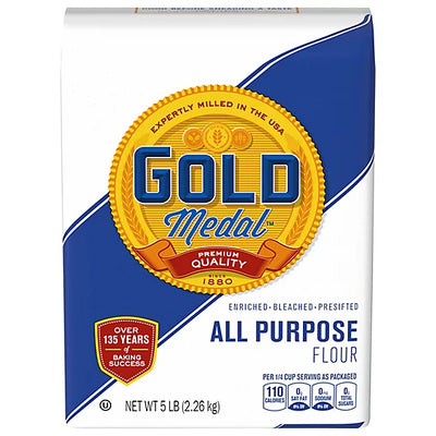 Flour All Purpose Bleached Pre-Sifted 8/5lb