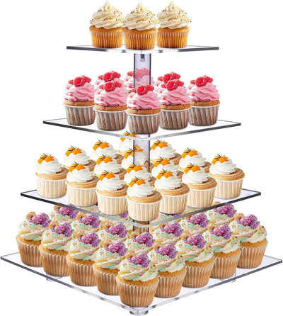 Cupcake Stand Square 4 Tier