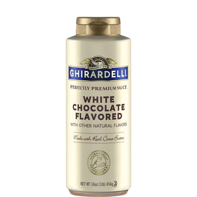 Ghirardelli White Choco Sauce 12/16oz (41264)