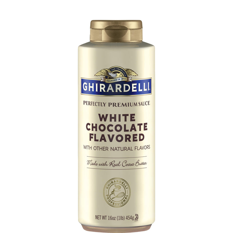 Ghirardelli White Choco Sauce 12/16oz (41264)