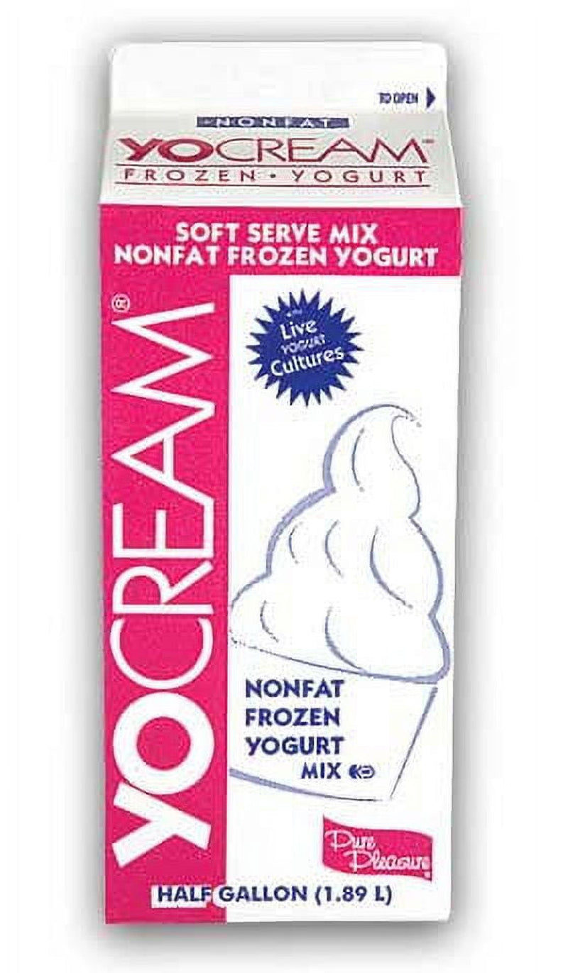 Yocream Plain Non-Fat Soft Serve 6/.5gal