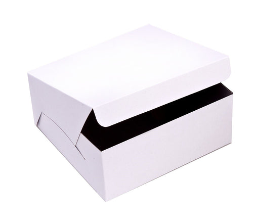 Boxes 9x9x3 White Cake Box 250ct
