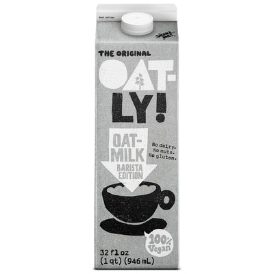 Oat Milk Oatly Barista Tetra Slim 12/32oz