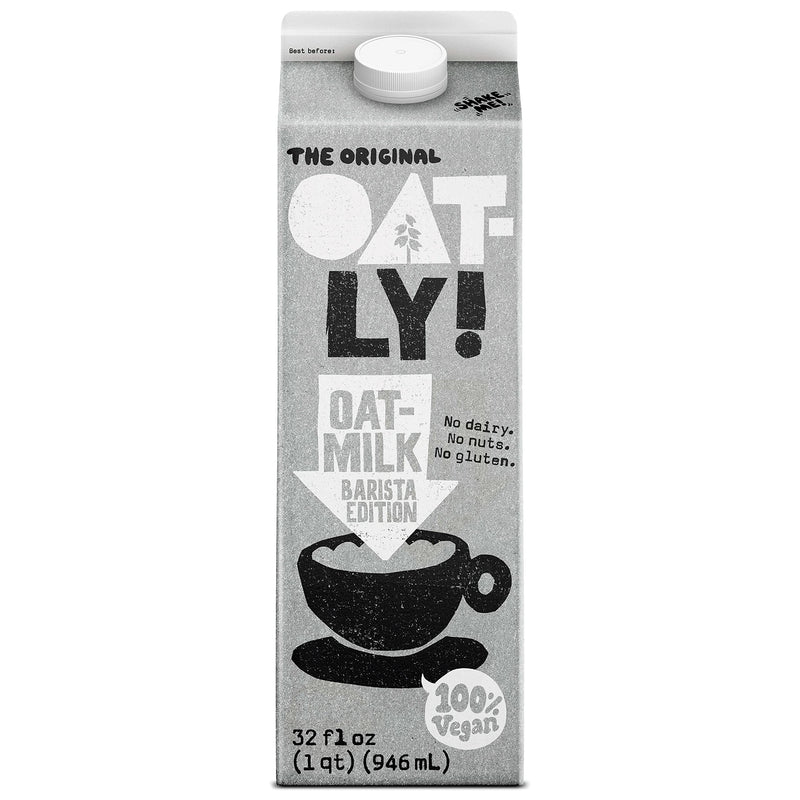 Oat Milk Oatly Barista Tetra Slim 12/32oz