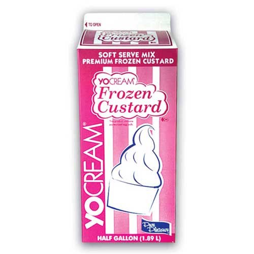 Yocream Custard Vanilla Soft Serve 384oz
