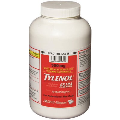 Tylenol Pills Big Bottle