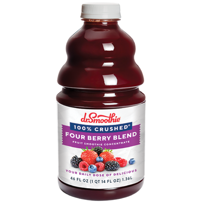 Dr Smoothie 4 Berry 100% Fruit 6/46oz