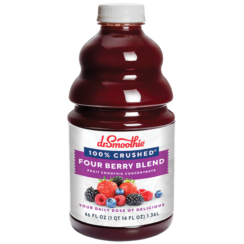 Dr Smoothie 4 Berry 100% Fruit 6/46oz