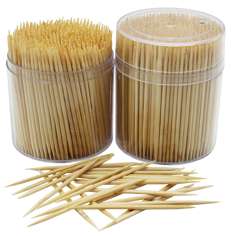 Toothpick Round Wood 2.5in 12/1000ct