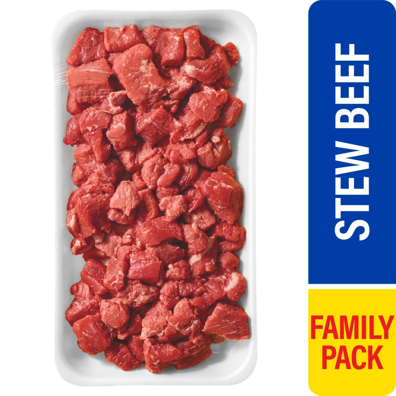Beef Stew Meat Choice Cubed 2/5lb
