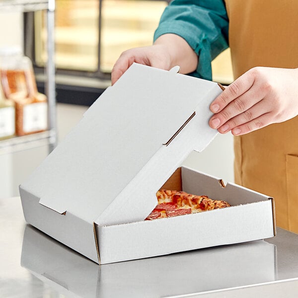 Boxes Pizza 10in. Plain White 50ct