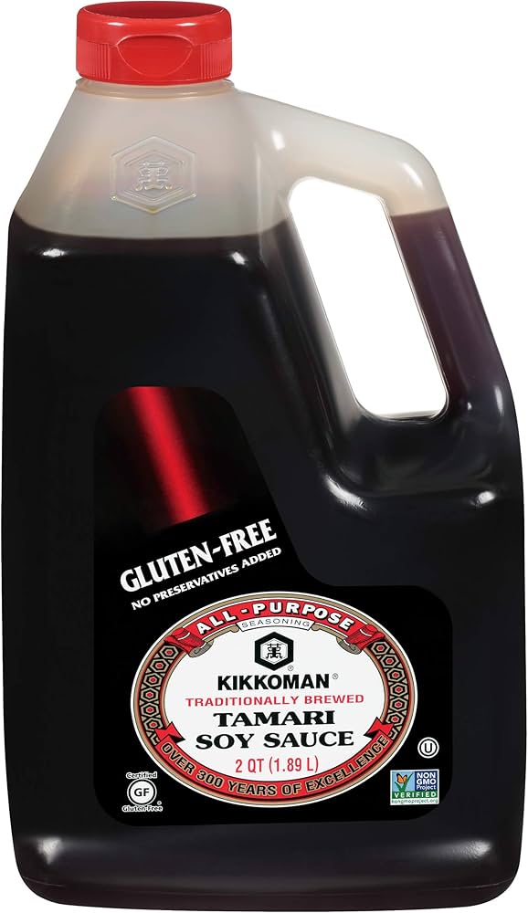 Soy Sauce Gluten Free Kikkoman 6/0.5 gal