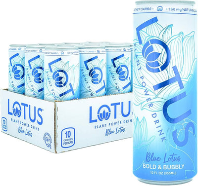 Lotus Blue Plant Power 12pk Zero Sugar