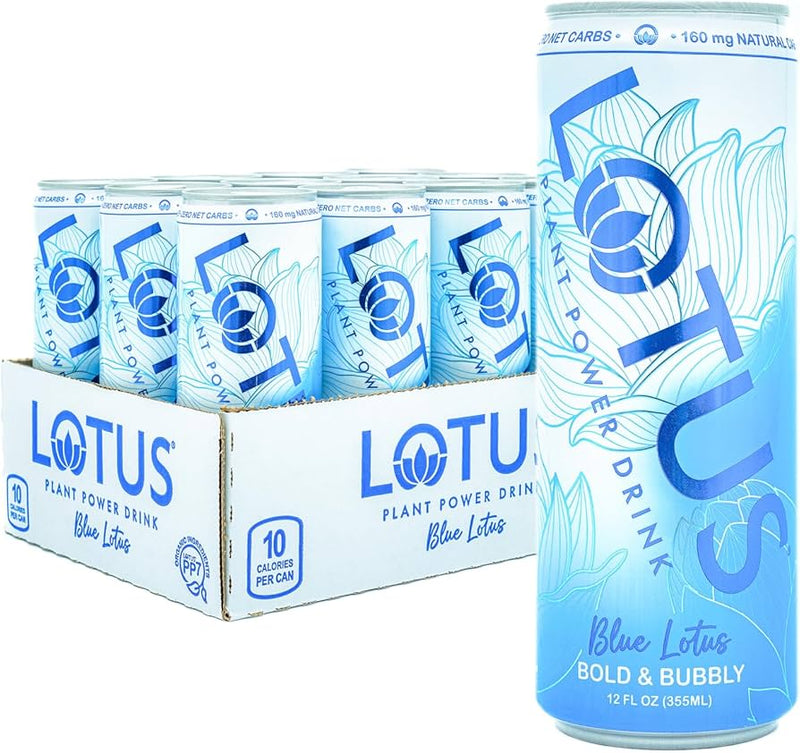 Lotus Blue Plant Power 12pk Zero Sugar