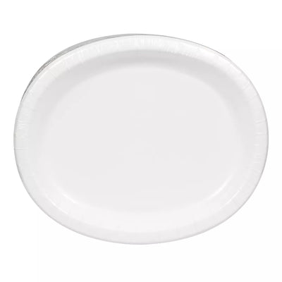Paper Plates Oval (Platter) 100ct