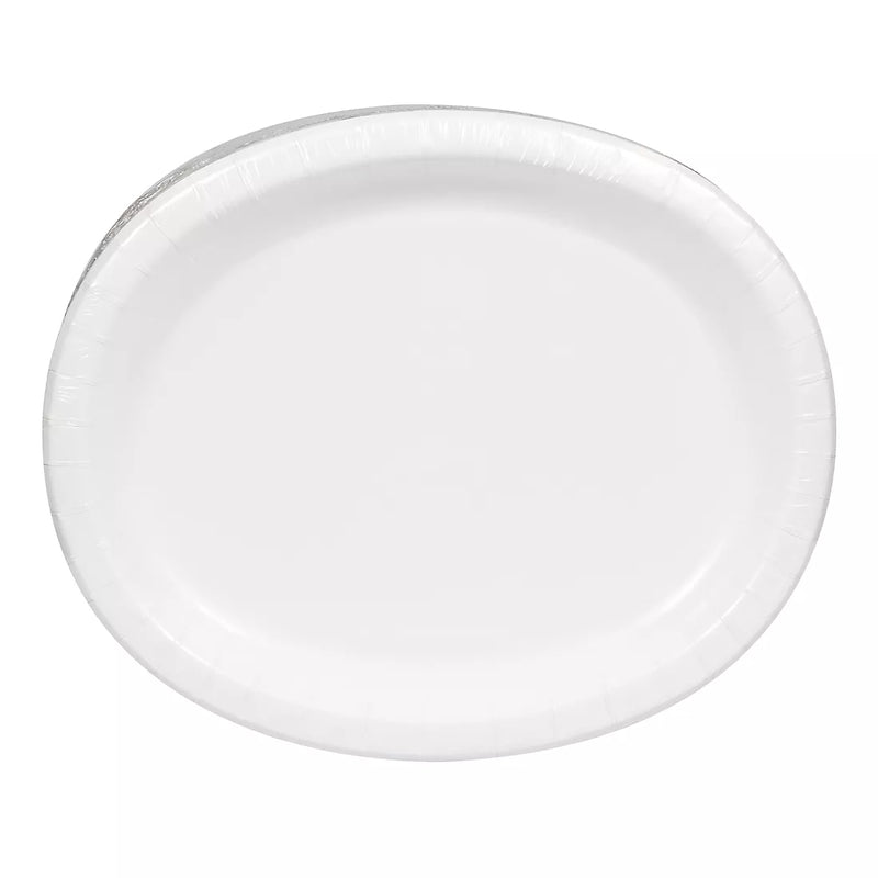 Paper Plates Oval (Platter) 100ct