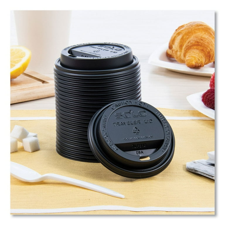 Lid Solo Black Traveler 1000ct