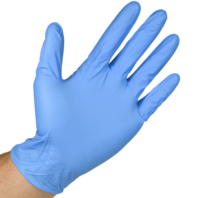 Gloves Blue Nitrile Powder Free Small 3 mil 10/100ct (75000578 )