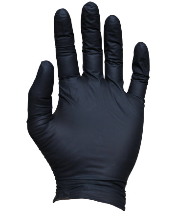 Gloves Nitrile Xtreme Black XL 10/100ct