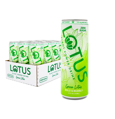Lotus Green Plant Power 12pk Zero Sugar