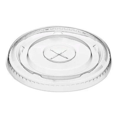 Lid Flat 12-24oz Straw Slot