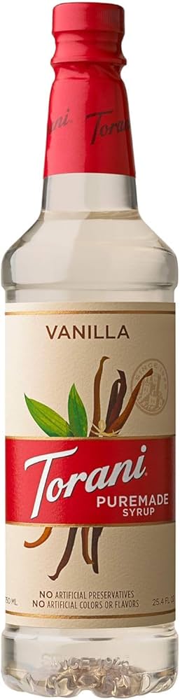 Torani Puremade Vanilla 4/750ml