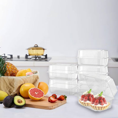Hoagie Container 7" 8.2X4X2.5 Clear 250cs