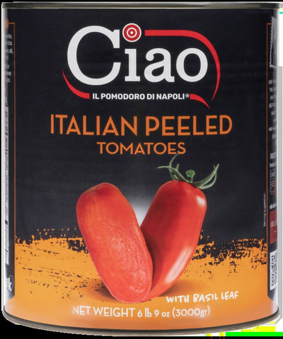 Tomato Whole Italian Peeled Imported Ciao 6/#10