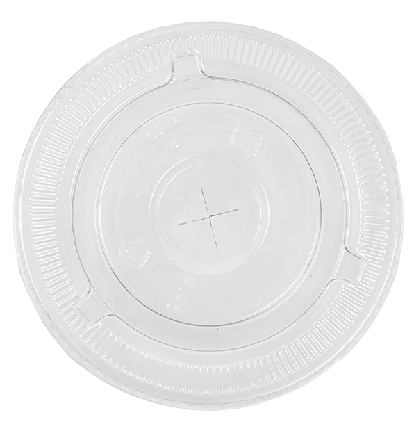 Lid Flat Zegen for 12-24oz Clear Cup 1000ct