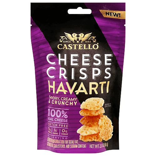 Cheese Crisps Havarti 12/2.1oz