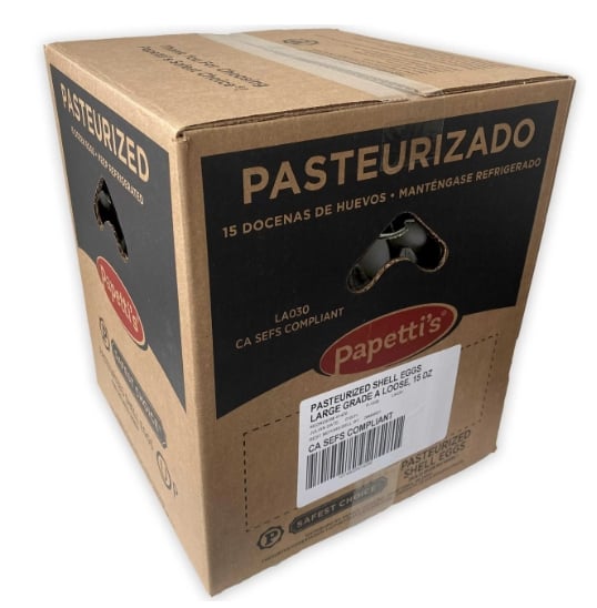 Papetti's Large Pasteurized Eggs 15dozen