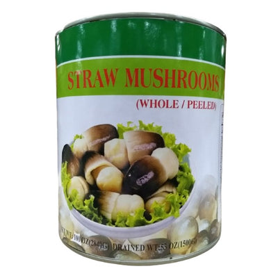Golden Pak Peeled Straw Mushrooms 100oz Can