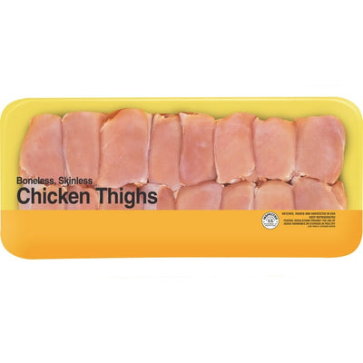 Chicken Thighs Boneless Skinless 4/5lbs