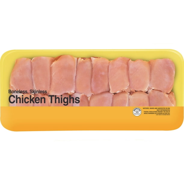 Chicken Thighs Boneless Skinless 4/5lbs
