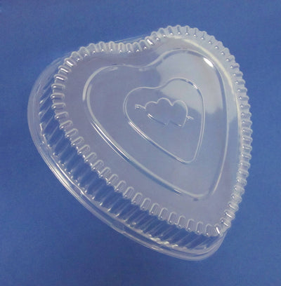 Lid Heart Shaped Dome Large 100