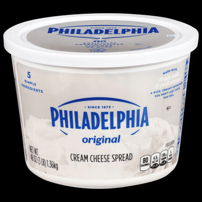 Philadelphia Cream Cheese Tub 48oz