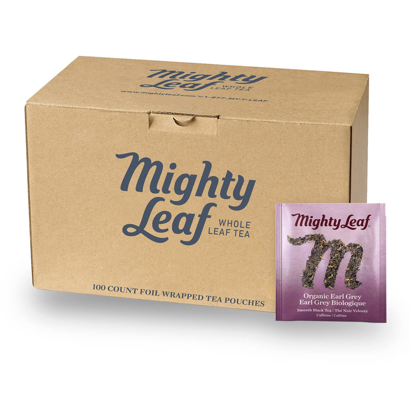 Tea Earl Grey Organic 100ct Mighty Leaf