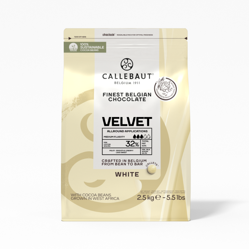 Chocolate Callebaut White Callets 8/2.5kg