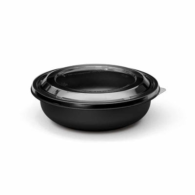 32oz Round Micro Bowl W/Lid 150ct
