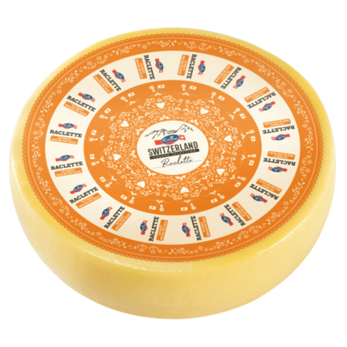 Cheese Wheel Raclette Swiss 1/15lb Emmi