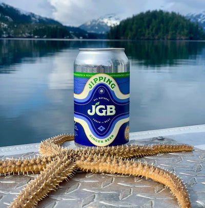 Jipping Ginger Beer 12oz 24ct Beach Tribe