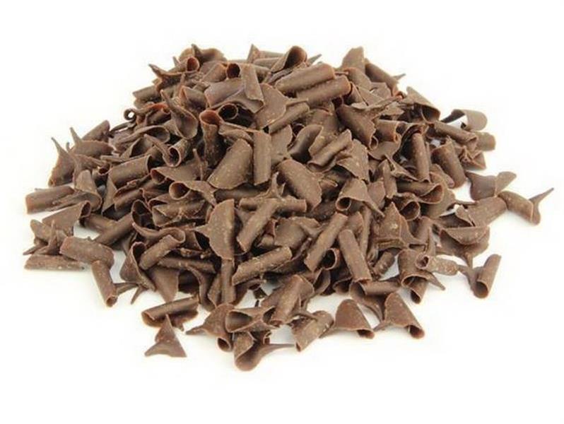 Chocolate Curls Dark 1/5lb