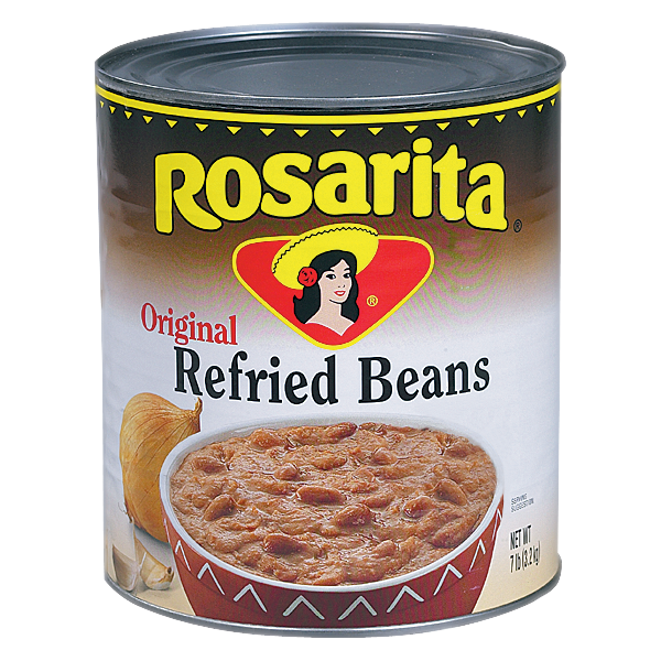 Beans Refried Rosarita Original #10 Can