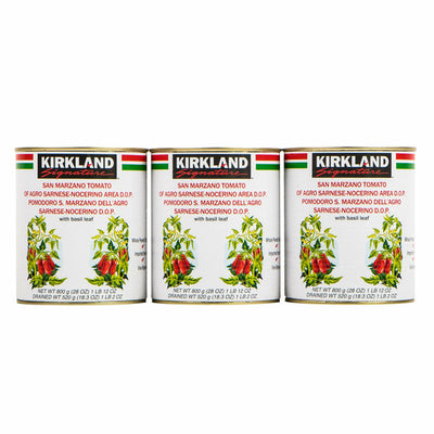 Kirkland Signature San Marzano Whole Peeled Tomatoes 3/28oz