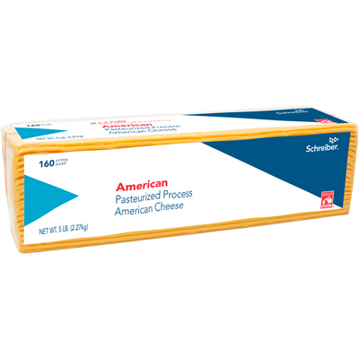 Schreiber American Cheese 160 Slices