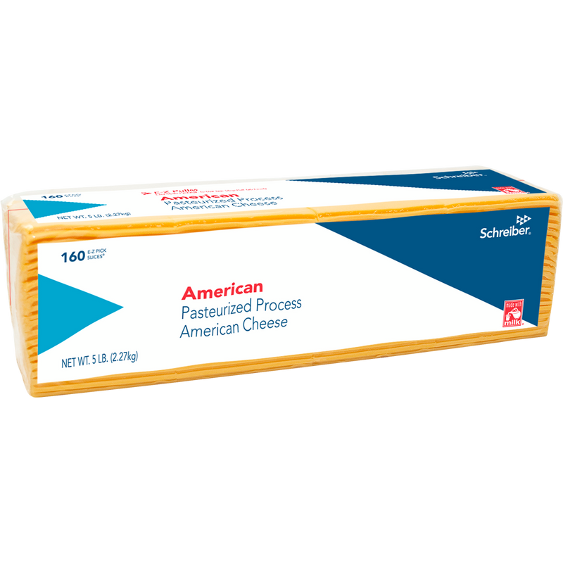 Schreiber American Cheese 160 Slices