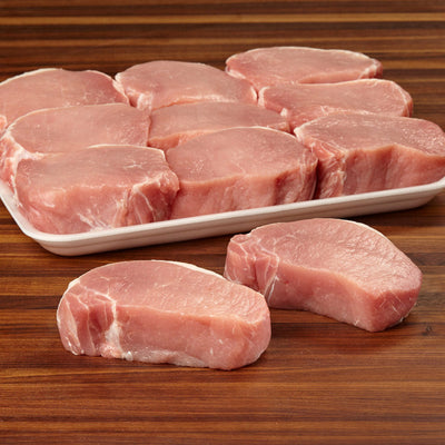 KS Pork Loin Top Loin Chops Boneless 5.3lb