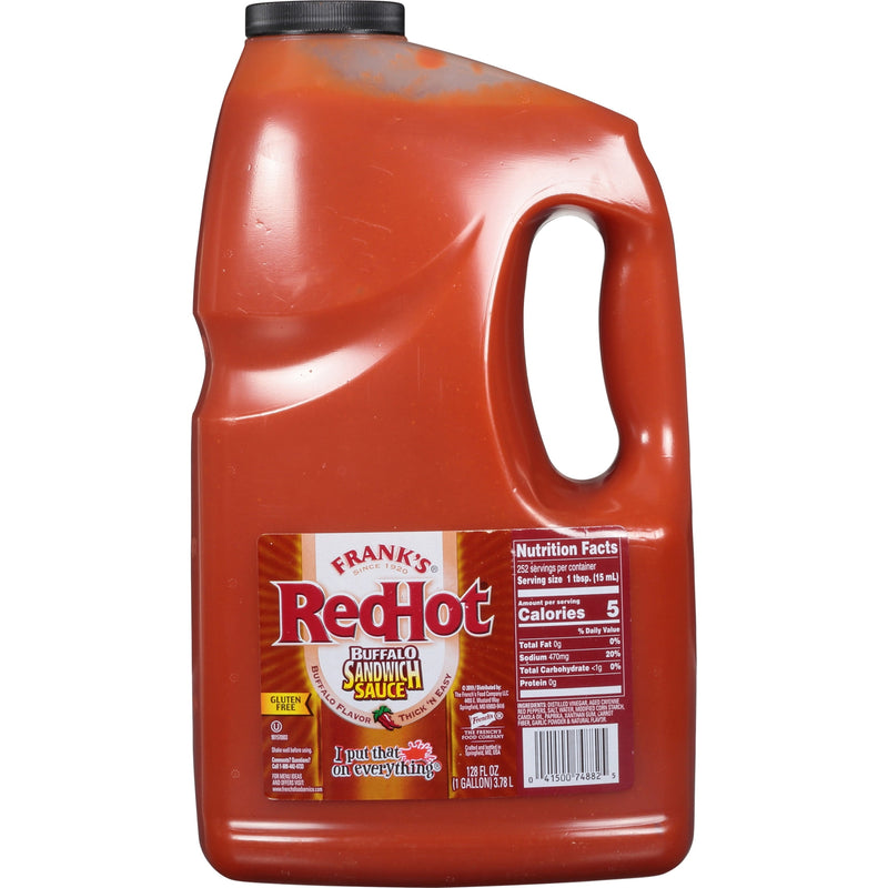 Sauce Franks Redhot Buffalo Sandwich 2/1gal