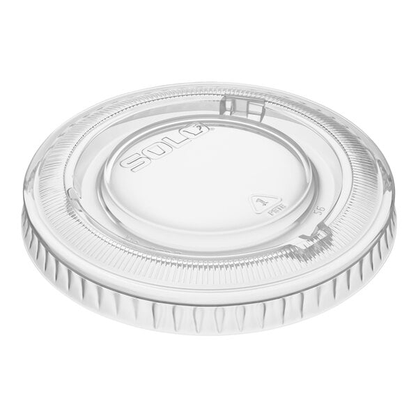 Lid Solo Ultra Clear No Slot 12-20oz 1000ct