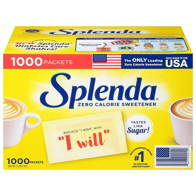 Splenda Sugar Packets 1000ct PC